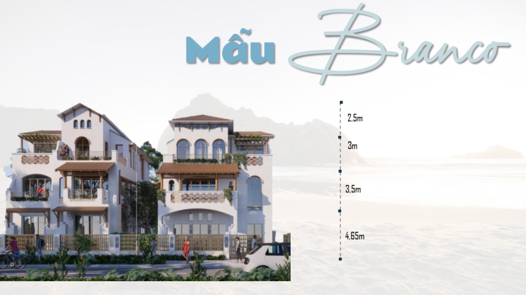 Casa Villa ĐƠN lập mẫu Branco 1