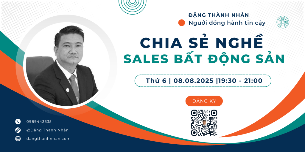 Chia sẻ nghề Sales Bất động sản