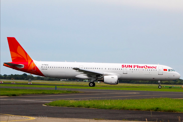 Lộ diện hình ảnh đầu tiên của máy bay hãng hàng không Sun PhuQuoc Airways Lộ diện hình ảnh đầu tiên của máy bay hãng hàng không Sun PhuQuoc Airways