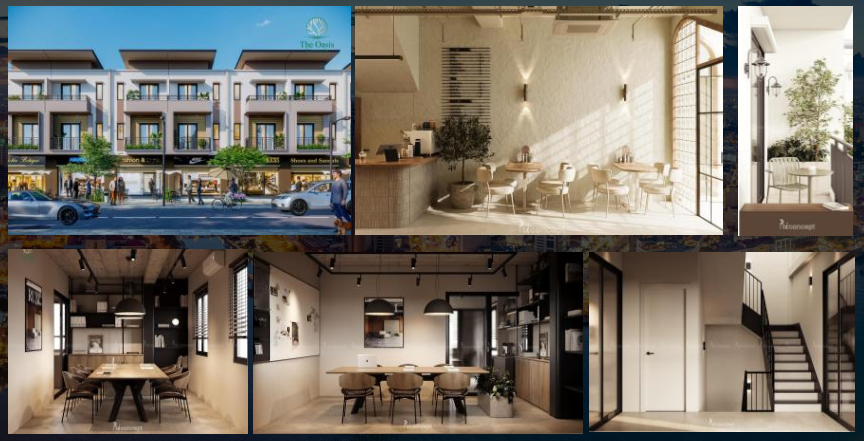 Liên kế phố tại The Oasis Riverside